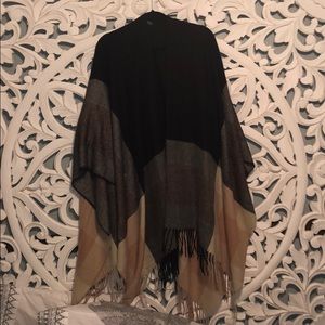 SOLD -  Oversized Blanket Jacket